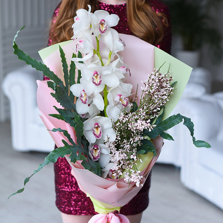 Букет Орхидей Фото